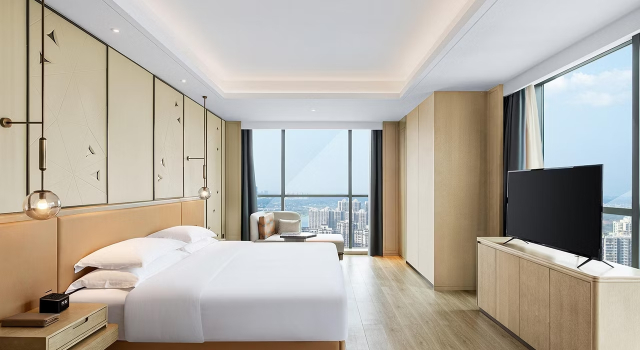 Двухместный люкс High Floor Crowne Plaza Changsha Development Zone by IHG