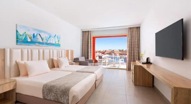Двухместный номер Deluxe с видом на бассейн Pickalbatros Laguna Vista Aqua Park - 24 HRS All Inclusive