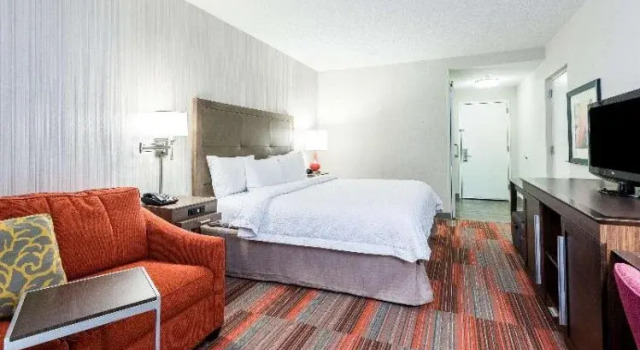 Двухместный люкс Accessible Hampton Inn Charlotte Uptown