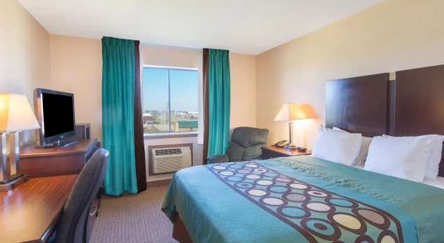 Двухместный номер Accessible Super 8 by Wyndham Danville