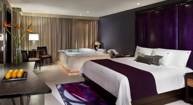 Двухместный люкс Rock c 1 комнатой с видом на океан Hard Rock Hotel Cancun - All Inclusive