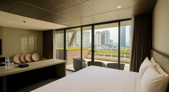 Номер Семейный с балконом Brilliant Bay Nha Trang Hotel