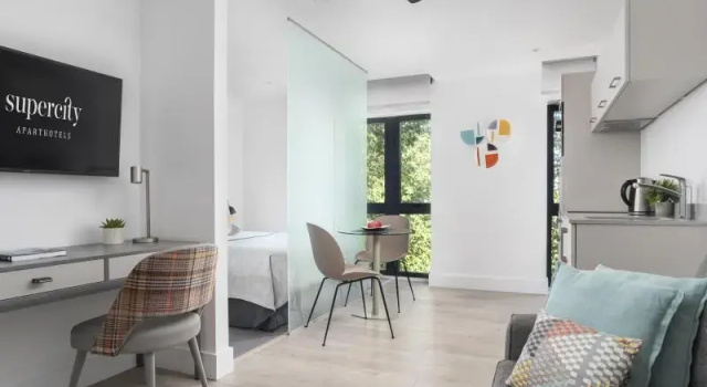Двухместная студия Q Square by Supercity Aparthotels