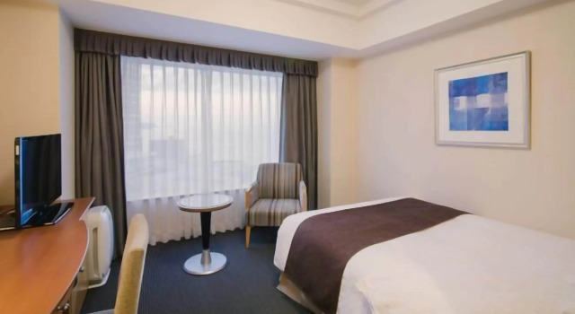 Двухместный номер Deluxe JR Hotel Clement Takamatsu