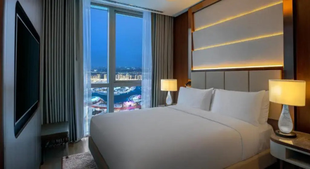 Двухместный люкс Corner c 1 комнатой Hilton Tashkent City
