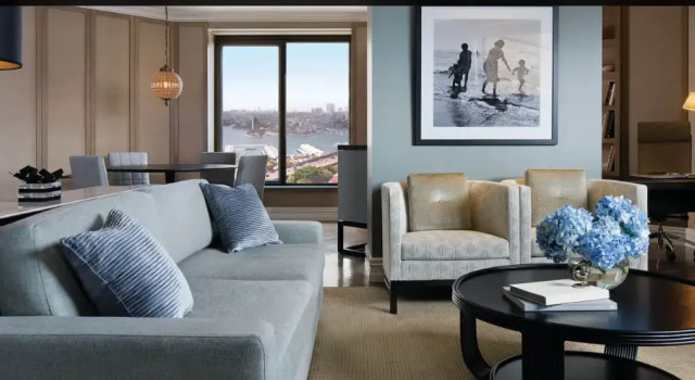 Четырёхместный люкс Presidential с 2 комнатами Four Seasons Hotel Sydney