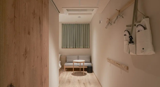 Двухместный Лофт HOTEL ANTEROOM SEOUL