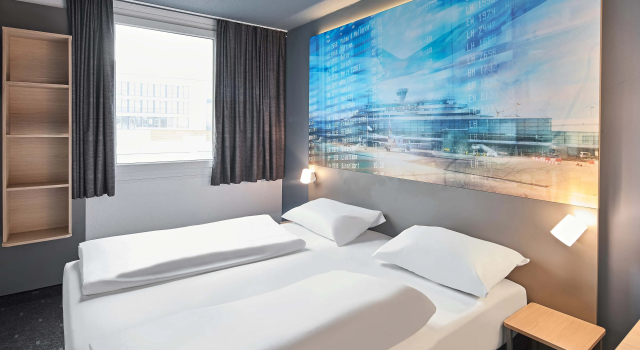 Двухместный номер B&B Hotel Köln-Airport