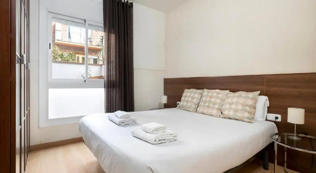 С террасой апартаменты с 2 комнатами Apartments Sata Sagrada Familia Area
