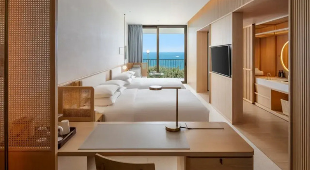 Двухместный номер Deluxe с видом на океан The Taikang Sanya, a Tribute Portfolio Resort