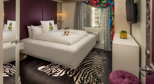Двухместный номер Cosmo Staypineapple, An Artful Hotel, Midtown New York