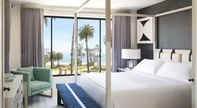 Двухместный люкс Penthouse Oceana Santa Monica, LXR Hotels & Resorts