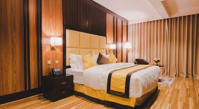 Двухместный люкс Deluxe Golden Ship Hotel