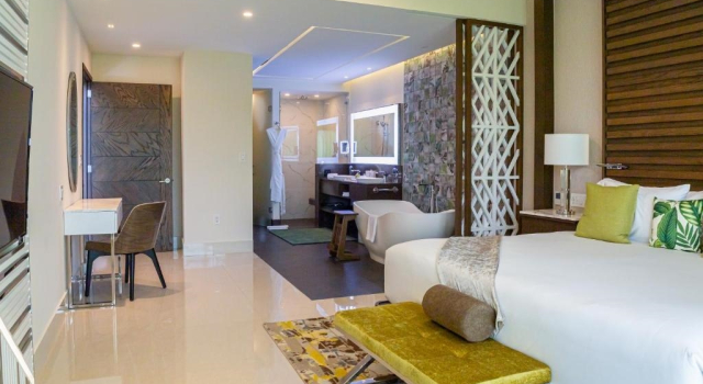 Двухместный полулюкс с бассейном Garza Blanca Resort & Spa Cancun
