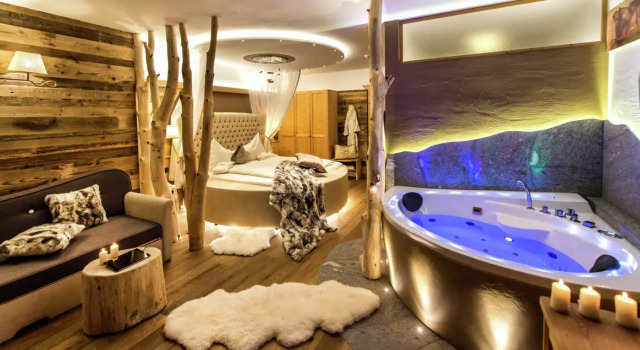 Двухместный люкс Spa ABINEA Dolomiti Romantic SPA