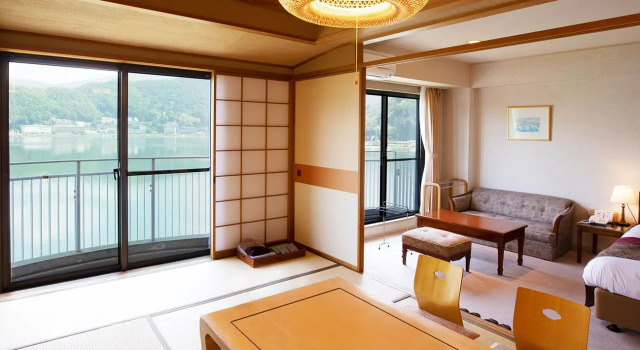 Номер [East Wing] Japanese-Western Style Fuji Lake Hotel