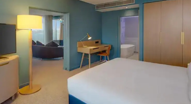 Двухместный люкс c 1 комнатой с видом на море Hilton Bournemouth