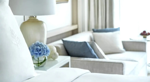 Premier kétágyas szoba a tengerre néző kilátással Four Seasons Doha