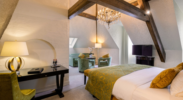 Двухместный люкс The Victorian Мансарда Grand Hotel Casselbergh