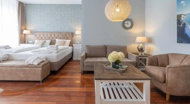 Двухместный полулюкс Wellness Hotel Vier Jahreszeiten Binz