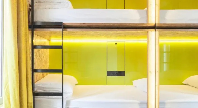 Кровать в общем номере (женский номер) Bastardo Hostel