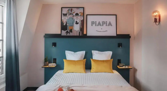 Трёхместный номер Hôtel Piapia