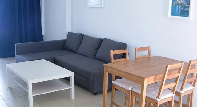 Апартаменты Alasia c 1 комнатой Sun Hall Beach Hotel Apartments