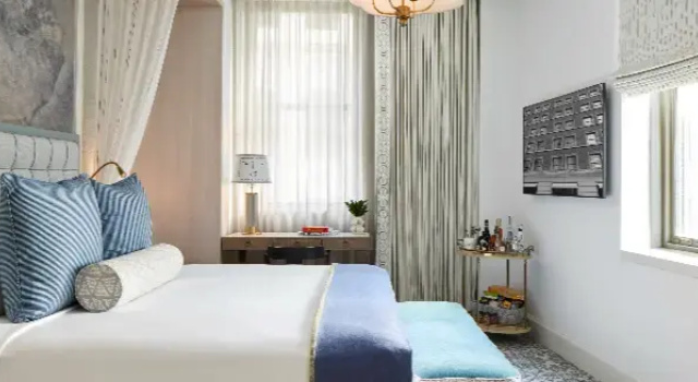 Двухместный люкс Great Pearl The Wall Street Hotel New York City