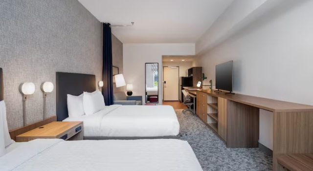 Четырёхместный Люкс Студио Home2 Suites By Hilton Houston Downtown Convention Center