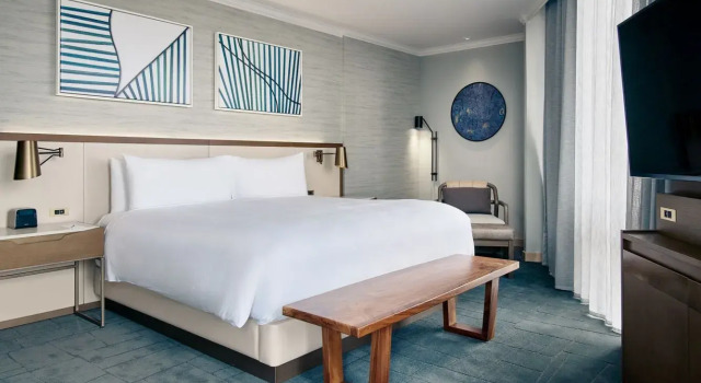 Двухместный люкс Larger Terrace c 1 комнатой JW Marriott Hotel Mexico City Polanco