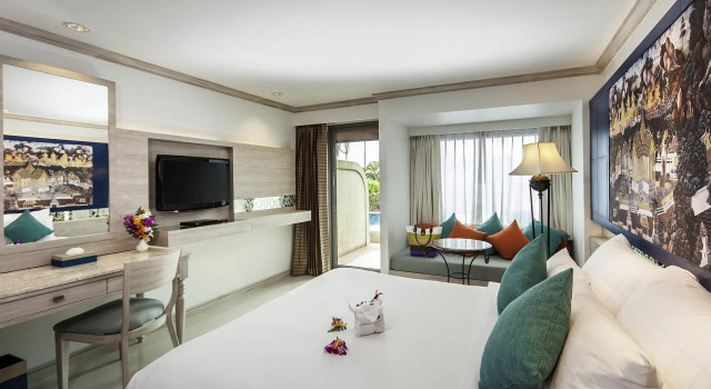 Двухместный номер с доступом к бассейну Deluxe Novotel Phuket Resort