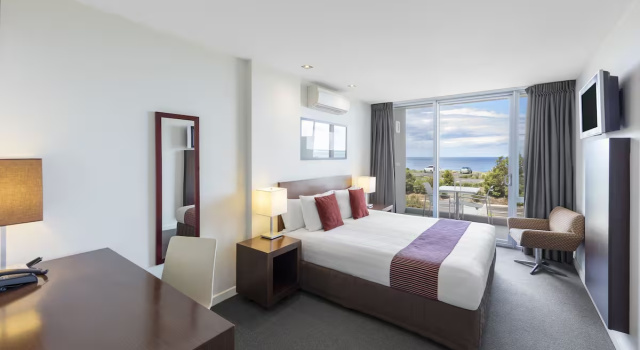 Двухместные апартаменты c 1 комнатой с видом на океан Wyndham Resort Torquay