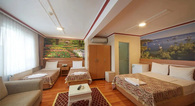 Czteroosobowy suite z widokiem na morze Hotel Akcinar