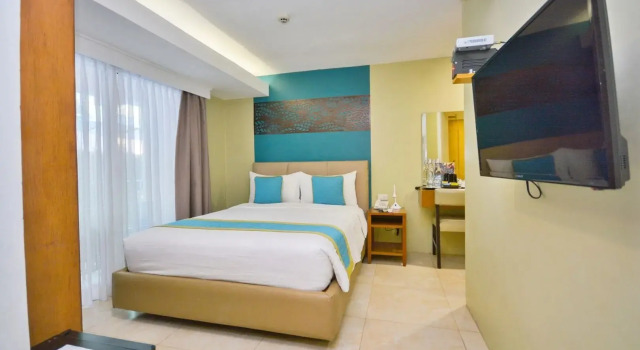 Junior suite familiare con vista sulla piscina Boracay Haven Resort
