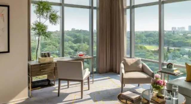 Двухместный люкс Four Seasons Corner Four Seasons Hotel Bengaluru at Embassy ONE