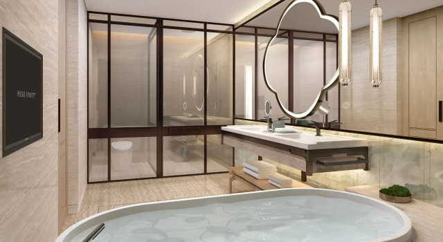 Двухместный люкс Park Terrace Park Hyatt Suzhou