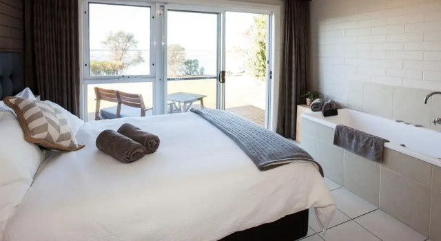 Pelican Sands Scamander, Buchen Sie Hotel Scamander Tasmanien, in der Nähe von Scamander Beach