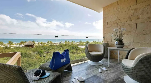 Двухместный полулюкс Family Selection Beachside с панорамным видом на океан Family Selection at Grand Palladium Select Costa Mujeres - All Inclusive