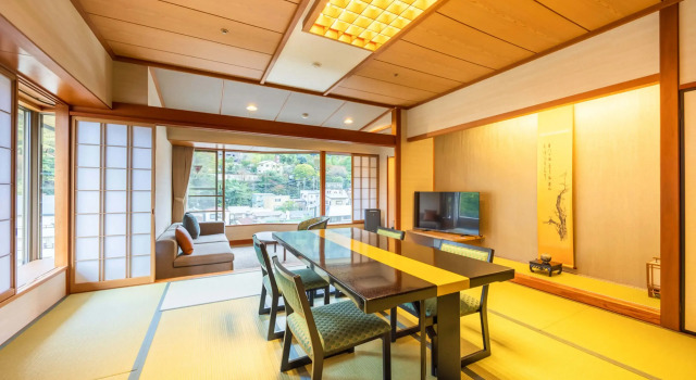 Номер Japanese-Style Superior River Side Hakone Yumoto Onsen Hotel Kajikaso