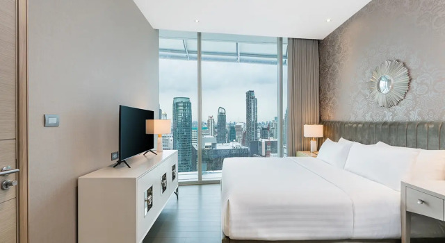 Двухместная Residence c 1 комнатой Отель Magnolias Ratchadamri Boulevard Serviced Residences