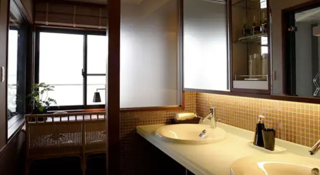 Japanese style room Type B - Semi-Open-Air Bath Kohaku with lake Kawaguchiko view Fujikawaguchiko Onsen Konanso