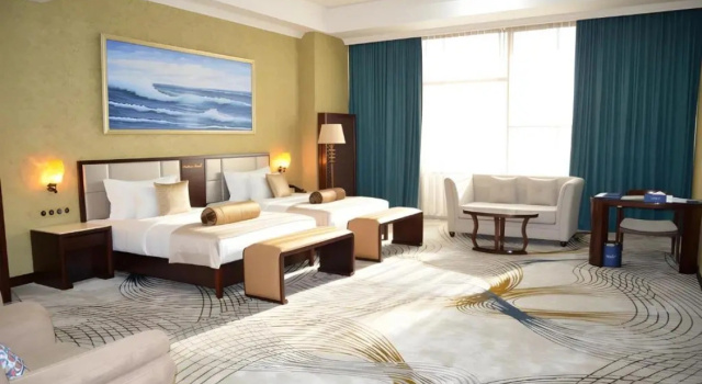 Двухместный номер с видом на сад Курортный отель Mariana Trench Hotel and SPA