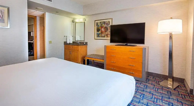 Двухместный Shower люкс c 1 комнатой Embassy Suites by Hilton Chicago OHare Rosemont