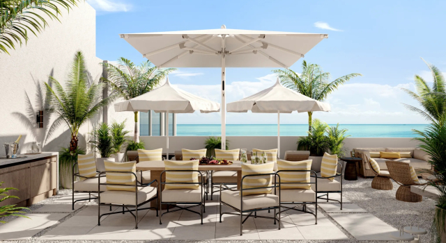 Penthouse Ocean Terrace c 1 комнатой Delano Miami Beach