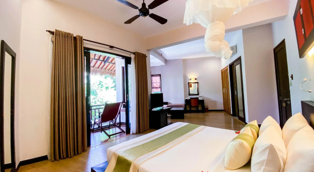 Двухместный Indochine люкс Bamboo Village Beach Resort & Spa