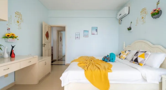 Люкс Fu Sheng семейный с 2 комнатами с видом на море Sanya Hai Hua Apartment