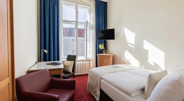 Двухместный номер Queensize Novum Hotel Gates Berlin Charlottenburg