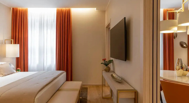 Duomo Apartment Deluxe с 2 комнатами Rosa Grand Milano - Starhotels Collezione