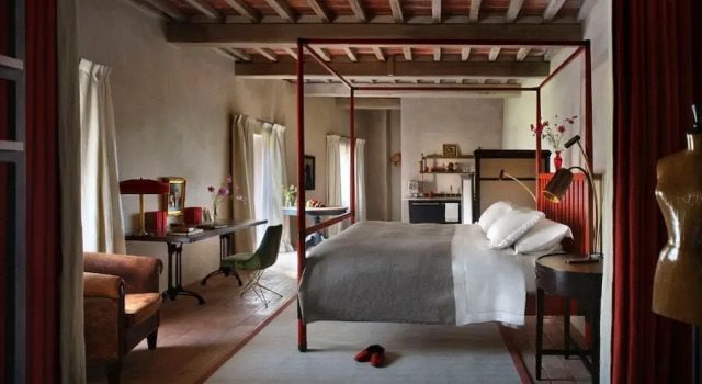 Двухместный люкс Castello Hotel Castello di Reschio