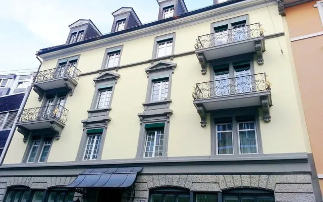 Апартаменты Ema House Serviced Apartments, Superior Standard, Unterstrass Цюрих вид на фасад